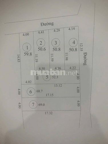🔥 CẦN BÁN 7 LÔ F0 TẠI ĐẠI TỪ – ĐẠI ĐỒNG – VĂN LÂM – HƯNG YÊN 🔥  📍 V