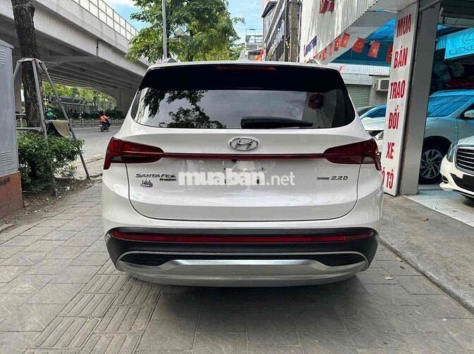 Hyundai Santafe 2024 2.2L Trắng