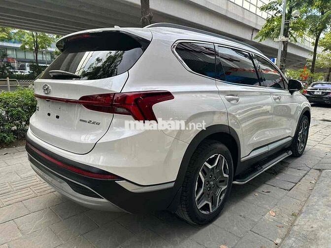 Hyundai Santafe 2024 2.2L Trắng