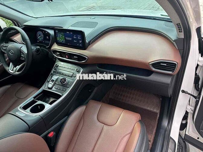 Hyundai Santafe 2024 2.2L Trắng