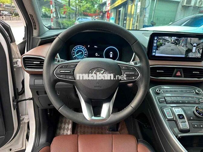 Hyundai Santafe 2024 2.2L Trắng