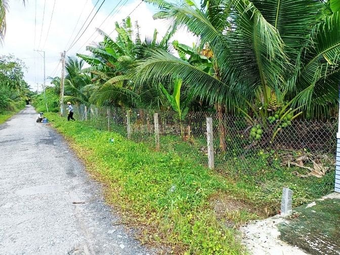 Bán 2000m2 đất thổ cư mặt tiền đường nhựa, gần cầu R Miễu 2.