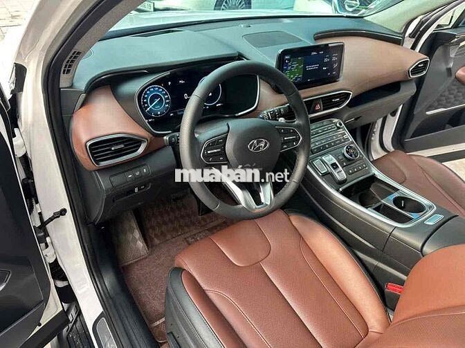 Hyundai Santafe 2024 2.2L Trắng