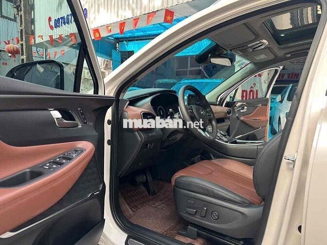 Hyundai Santafe 2024 2.2L Trắng
