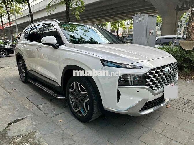 Hyundai Santafe 2024 2.2L Trắng