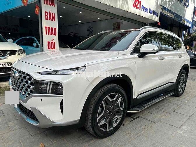 Hyundai Santafe 2024 2.2L Trắng
