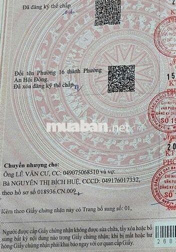 cần bán gấp căn hộ cao cấp đang  chờ thuê