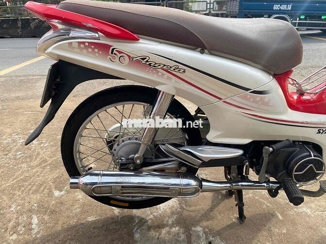SYM Angela 50 Trắng đỏ còn mới