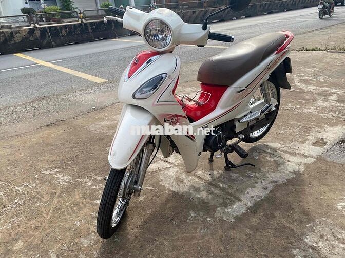 SYM Angela 50 Trắng đỏ còn mới