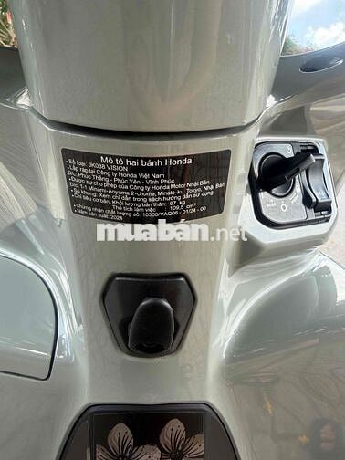 Honda Vision 2024 Xám 5000 km