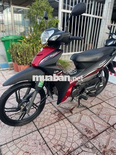 SYM Elegant 50cc 2022 Đỏ đen cho học sinh đi học