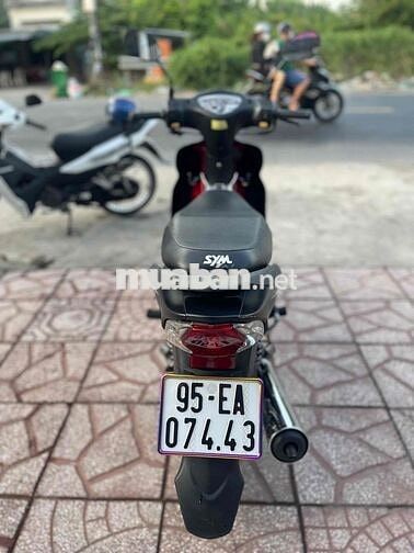 SYM Elegant 50cc 2022 Đỏ đen cho học sinh đi học