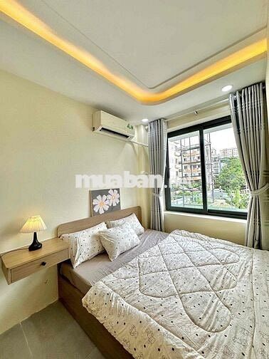THUÊ CĂN HỘ TRUNG TÂM BÌNH THẠNH NGAY NGUYỄN XÍ 46M2 FULL NỘI THẤT