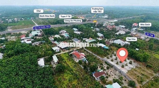 lô đất nằm ngay trung tâm đắc địa