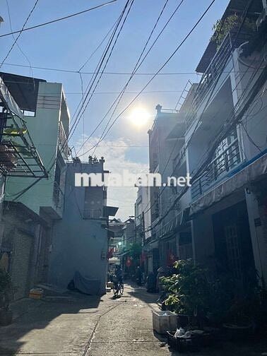 BÁN NHÀ, NGUYỄN SUÝ, PHÚ THỌ HOÀ QUẬN TÂN PHÚ 40m² 2TẦNG HXH  SHR