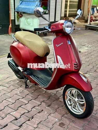 * BAO SANG TÊN - Vespa Primavera 2018 Đỏ - odo 27k