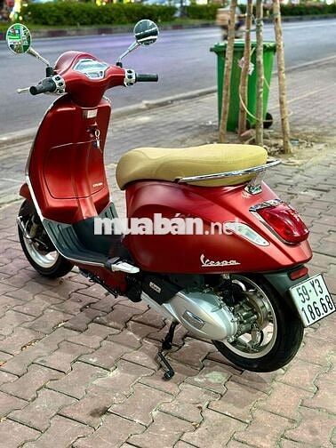 * BAO SANG TÊN - Vespa Primavera 2018 Đỏ - odo 27k