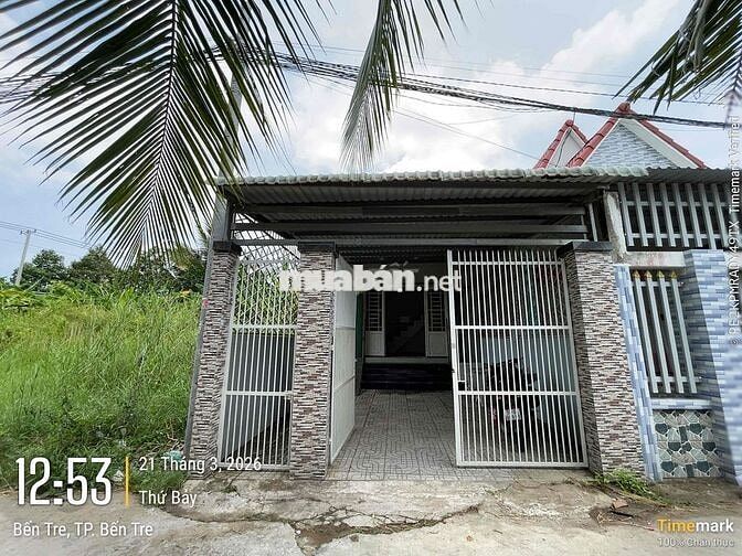 Cho thuê nhà nguyên căn đường vành đai phường Phú Tân - Bến Tre