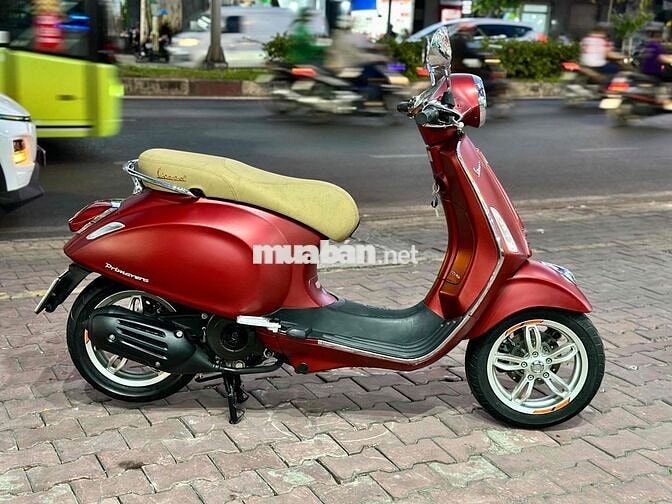 * BAO SANG TÊN - Vespa Primavera 2018 Đỏ - odo 27k