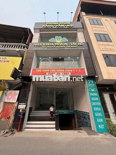 Tôi cần bán nhà 5tầng thang máy, mặt phố Âu Cơ.