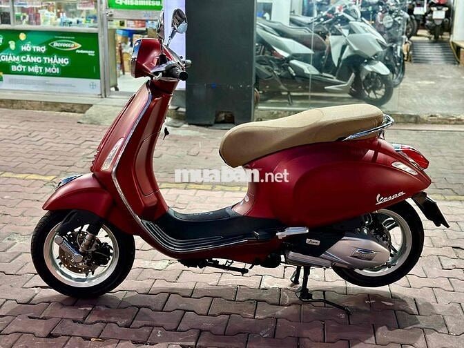 * BAO SANG TÊN - Vespa Primavera 2018 Đỏ - odo 27k