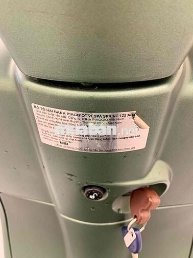 Vespa Sprint 125 ABS 2018 Xanh Nhám BSTP Xe Đẹp