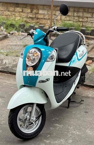 SYM Elite 50cc 2020 Trắng Xanh cực đẹp nguyên rin.