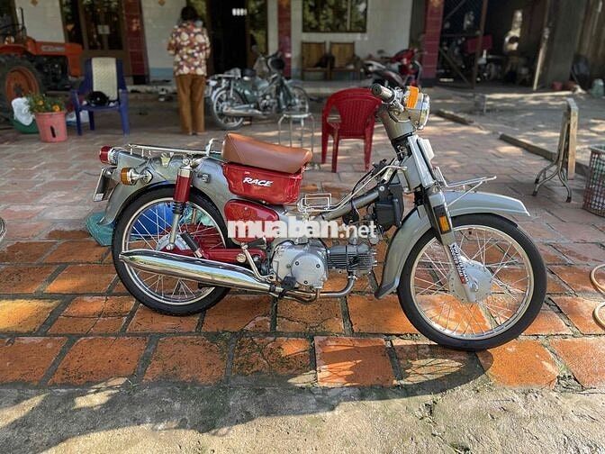 Honda Cub 78 Xám Đỏ