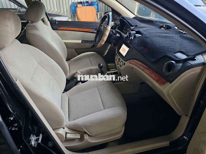 Chevrolet Gentra 2007 Số sàn 182000 km Đen