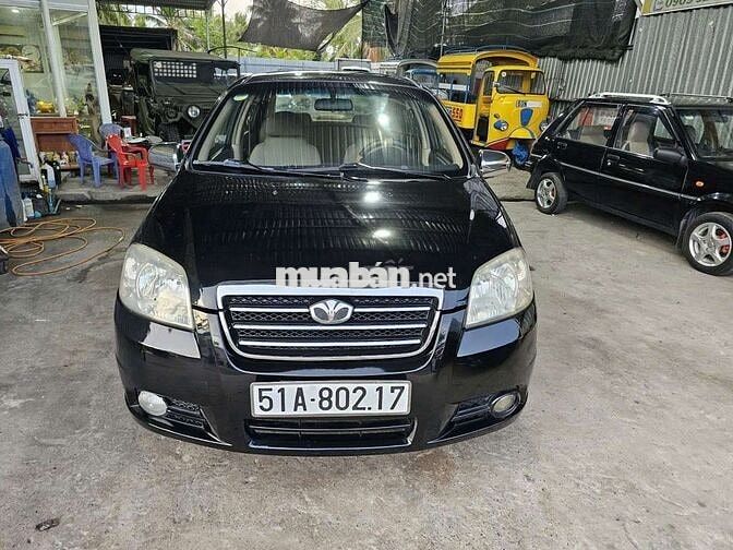 Chevrolet Gentra 2007 Số sàn 182000 km Đen