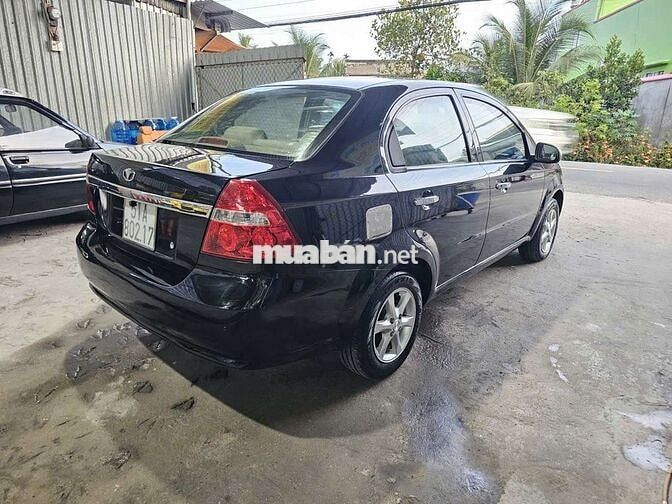 Chevrolet Gentra 2007 Số sàn 182000 km Đen