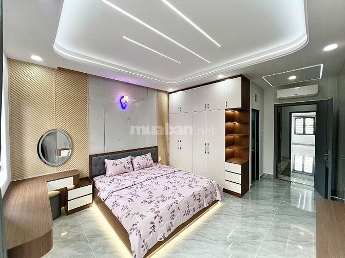 NHÀ 5,5 TẤM CÓ THANG MÁY – KHU NHÀ LẦU VIP, P. TÂN THỚI HIỆP (Quận 12)
