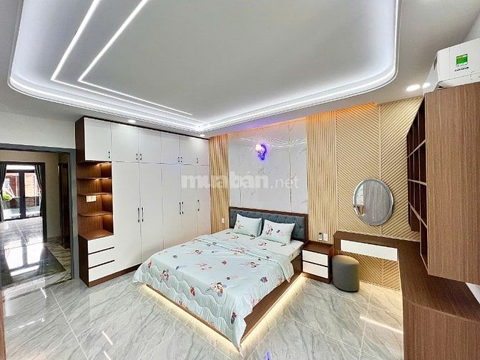 NHÀ 5,5 TẤM CÓ THANG MÁY – KHU NHÀ LẦU VIP, P. TÂN THỚI HIỆP (Quận 12)