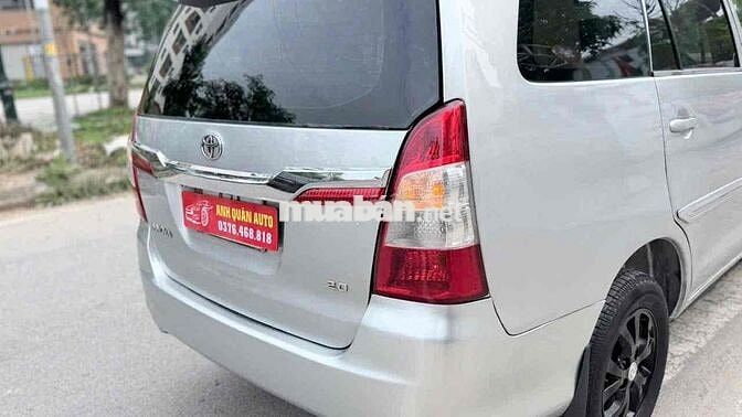 Toyota Innova Sx 2015 Bạc