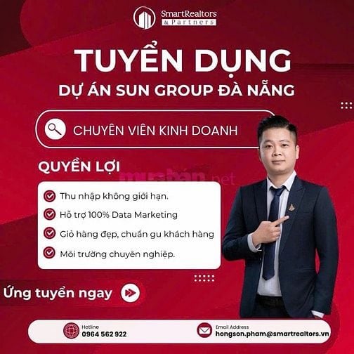 SMARTLAND TUYỂN DỤNG NHÂN SỰ KINH DOANH BẤT ĐỘNG SẢN TẠI ĐÀ NẴNG
