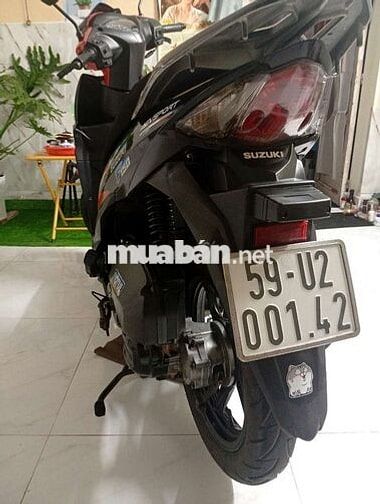 Suzuki Address FI 110c 2016 Đỏ Đen