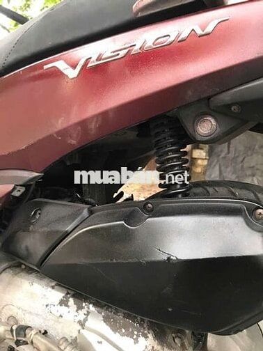 Honda Vision màu Đỏ