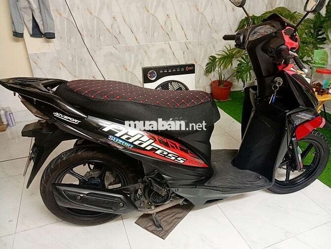 Suzuki Address FI 110c 2016 Đỏ Đen