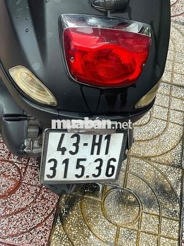 Bán  Vespa 150ie 2012 Đen,Bst43 xe gtdd