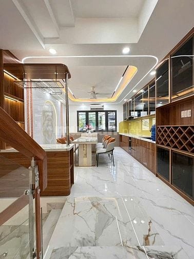Nhà Full Nội Thất_ 1/ Hương Lộ 2: 4mx15m đúc 1 lửng 3 lầu, giá TL