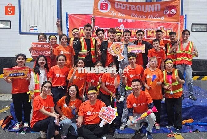 Nhân viên kho Shopee, KCN Xuyên Á, lCB từ 8 triệu