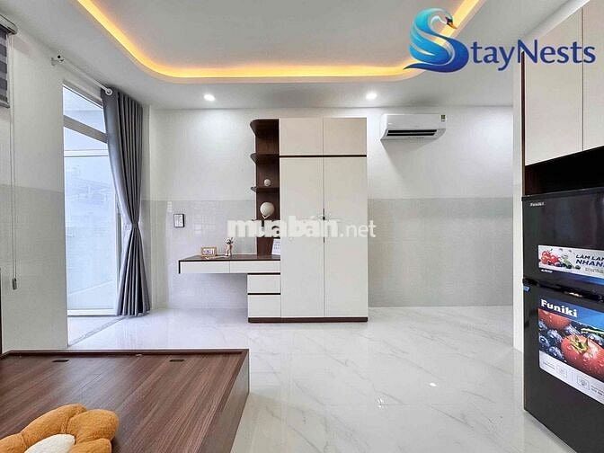 Cần cho thuê phòng ban công, máy giặt riêng, đầy đủ nội thất ngay Aeon
