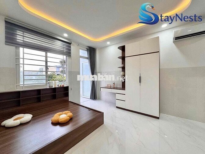 Cần cho thuê phòng ban công, máy giặt riêng, đầy đủ nội thất ngay Aeon