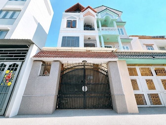 BÁN NHÀ KIỀU ĐÀM Q7 – XE HƠI NGỦ TRONG NHÀ – 5x18m – 4 TẦNG – CHỈ 12.8