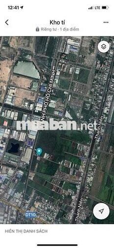 Cần bán đất Cạnh Khu Công Nghiệp An Hạ. Tiện xây nhà kho, xư