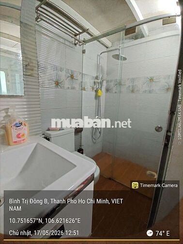 Nam SV ở ghép Bình Tân, 1.55tr/th, ở thử 02 tháng không lo mất cọc