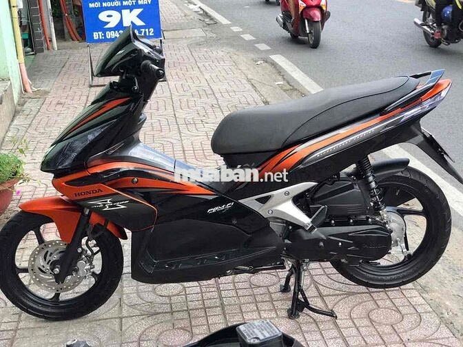 Honda Air Blade FI Thái 2010 Đen cam