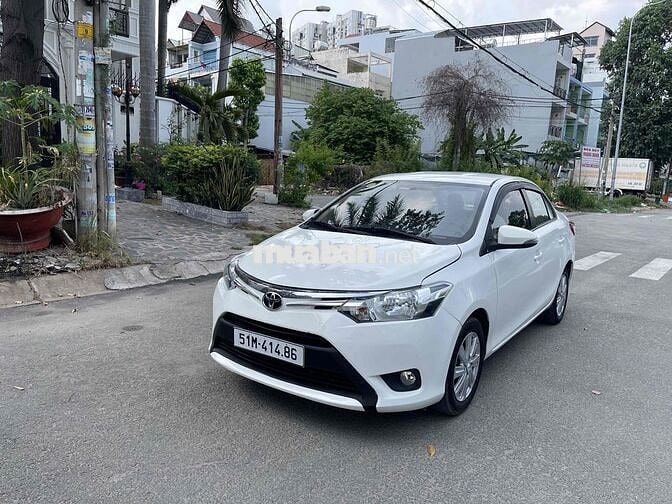 Toyota Vios 2018 E Trắng