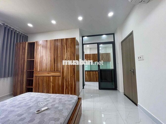 Cho thuê căn hộ studio/1pn tách bếp full nt Tạ Quang Bửu Quận 8