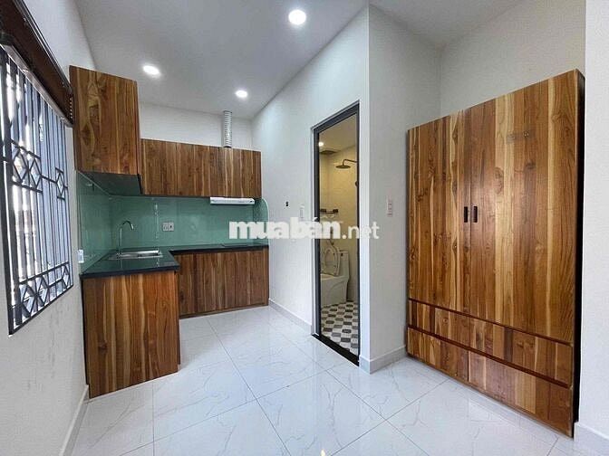 Cho thuê căn hộ studio/1pn tách bếp full nt Tạ Quang Bửu Quận 8